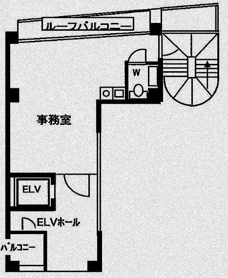 ユースメディアビル2F 間取り図