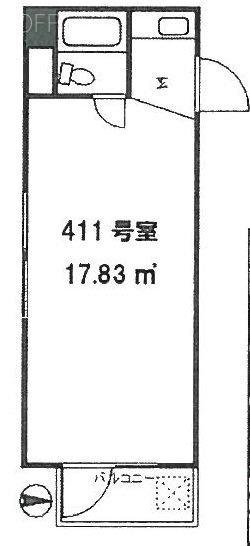 新宿永谷タウンプラザ411 間取り図