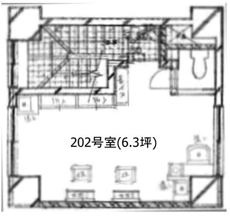 SKビル202 間取り図