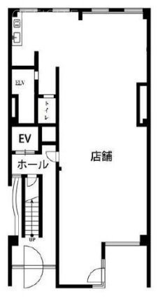 ウッドリバービル1F 間取り図