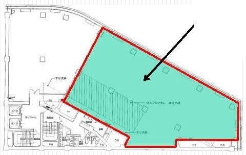 ダイヤ八重洲口ビル203 間取り図