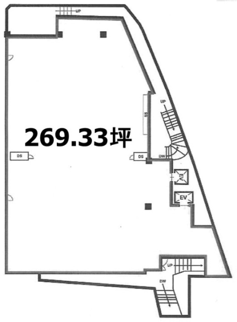 POPビル9F 間取り図