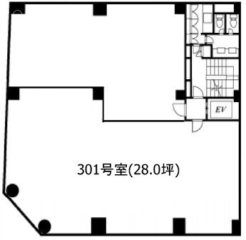 KN日本橋ビル301 間取り図