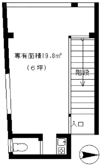 学芸ビル2F 間取り図