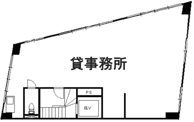 川瀬ビル501 間取り図