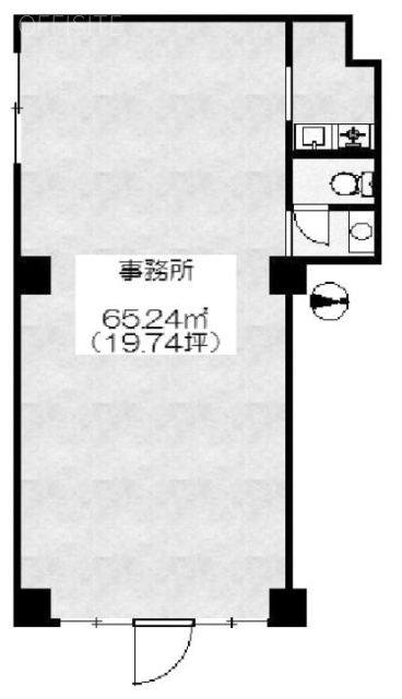 プレミール中葛西ビル1F 間取り図