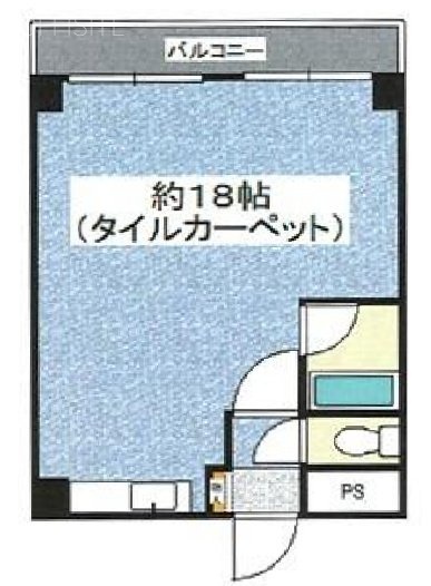 ヴァンドーム五反田201 間取り図