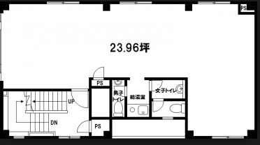 人形町村田ビル2F 間取り図