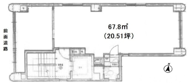 神戸ビル3F 間取り図