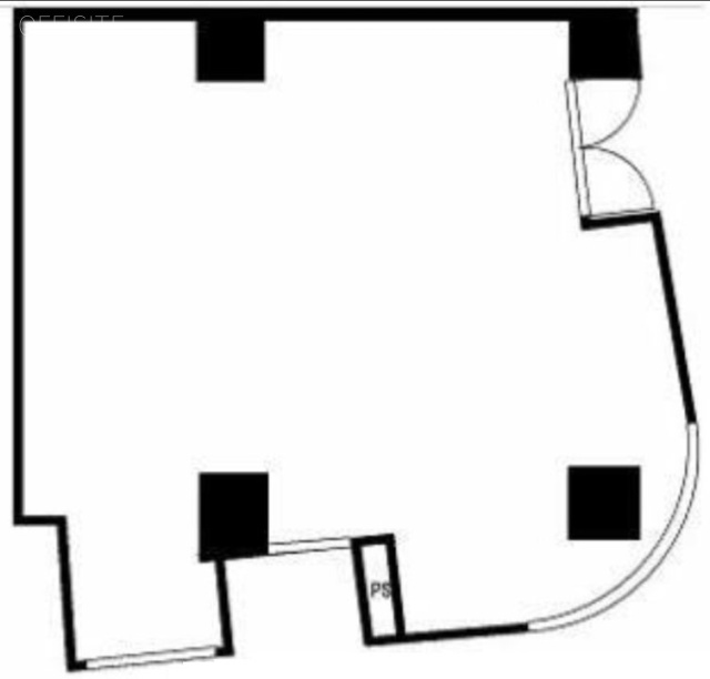 恵比寿斉信ビル2F 間取り図