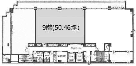 新横浜第3東昇ビル9F 間取り図