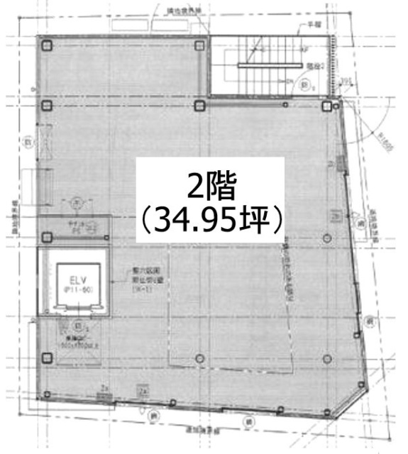 シエルブルー恵比寿2F 間取り図