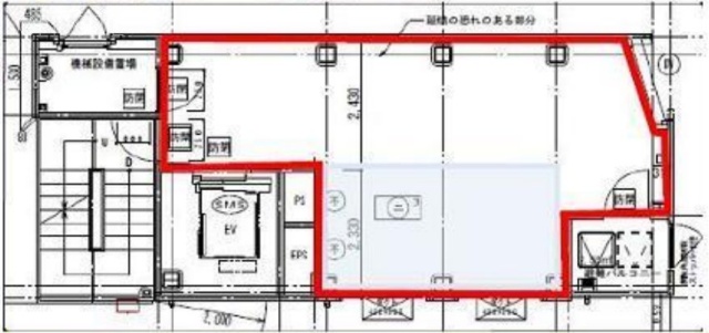 Marks Ginza9F 間取り図