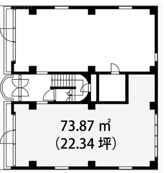 ルカルティエ桜丘102 間取り図