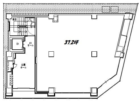 井門銀座一丁目ビル1F 間取り図