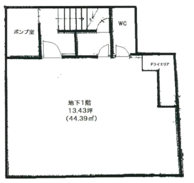 第二柳屋ビルB1F 間取り図