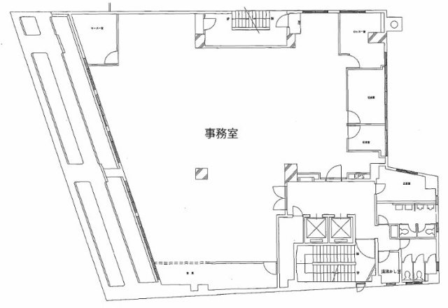 相鉄北幸第2(菱進横浜)ビル701 間取り図