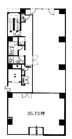 YSビル8F 間取り図