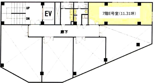 大和ビルE 間取り図