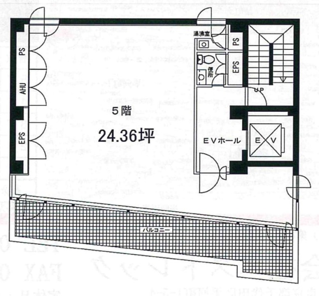 平河町154ビル5F 間取り図