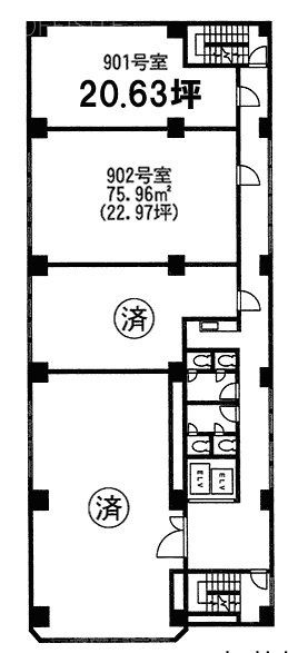 加瀬ビル88902 間取り図