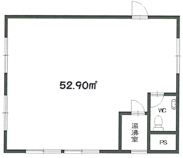 稲村ビル2F 間取り図