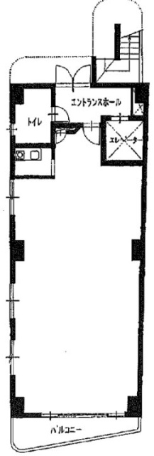 長谷部第12ビル1F 間取り図