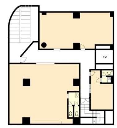 ツオード千住壱番館B1F 間取り図