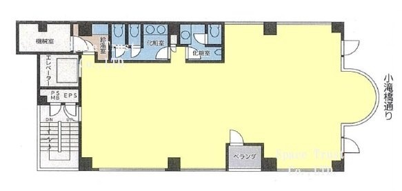 アルマビル3F 間取り図