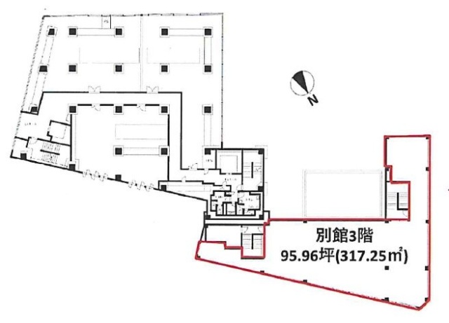 津田沼駅前安田ビル別館 間取り図