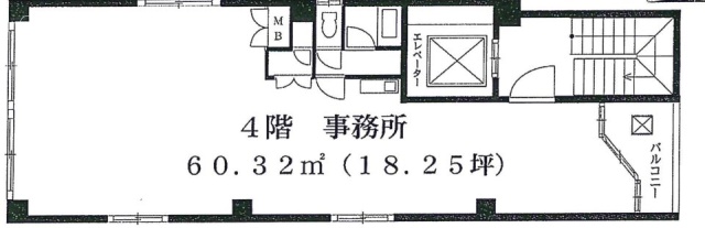 YS1ビル4F 間取り図
