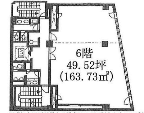 金亀ビル6F 間取り図