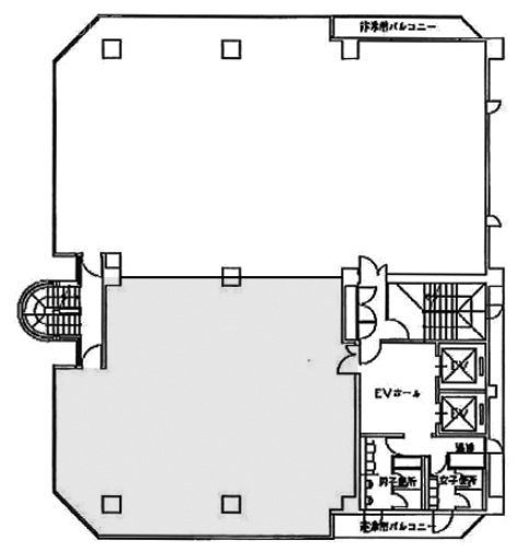 KEC銀座ビル6F 間取り図