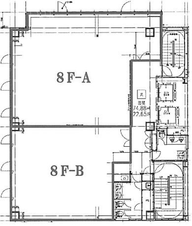 千葉中央トーセイビルB 間取り図