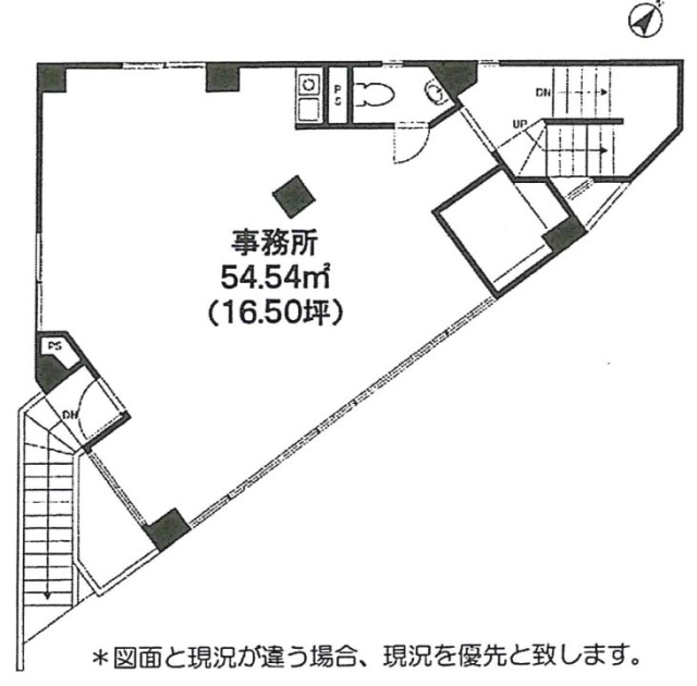 ShibuyaIビル2F 間取り図