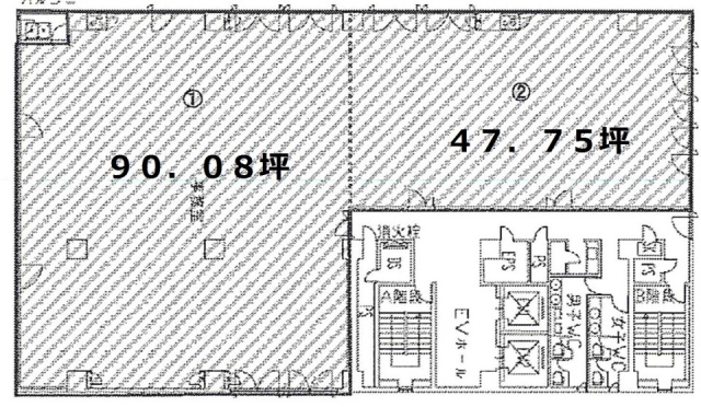 新横浜センタービル8F 間取り図