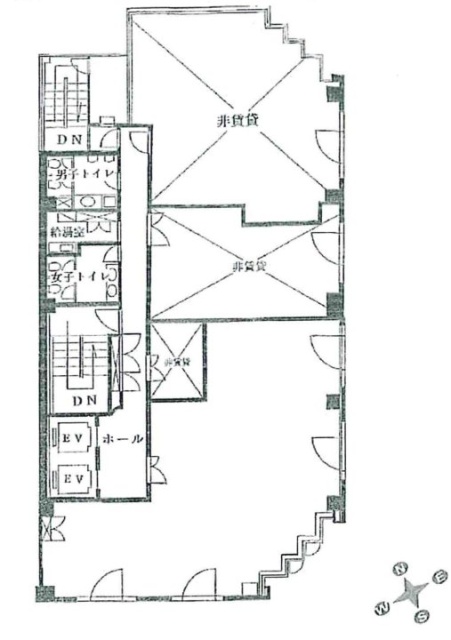 NEOX新宿ビル802 間取り図