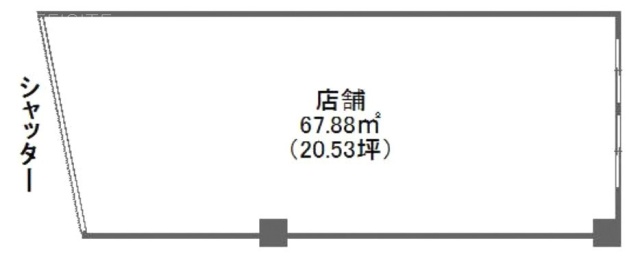 河村屋マンション103 間取り図