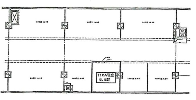 GINZA5ビル112 間取り図