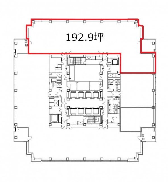 KDX横浜みなとみらいタワー5F 間取り図