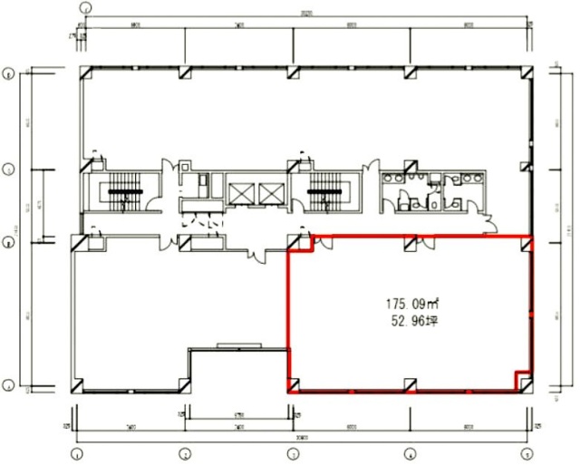 大樹生命三鷹ビル2F 間取り図