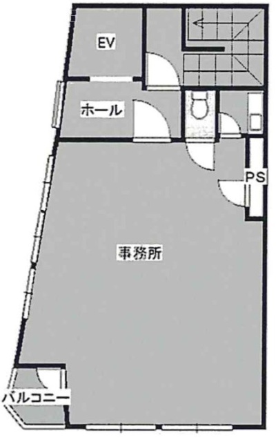 かんべビル4F 間取り図