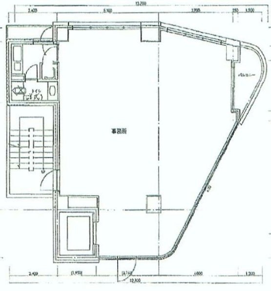 池尻大橋ビル6F 間取り図