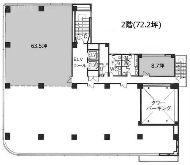 タニビル2F 間取り図