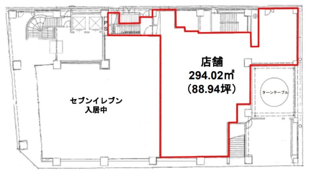 木下商事ビル1F 間取り図