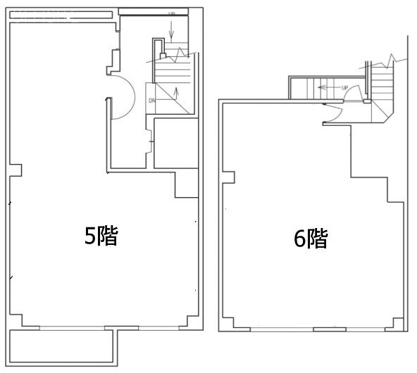 S-TYKK吉祥寺南ビル5F～6F 間取り図