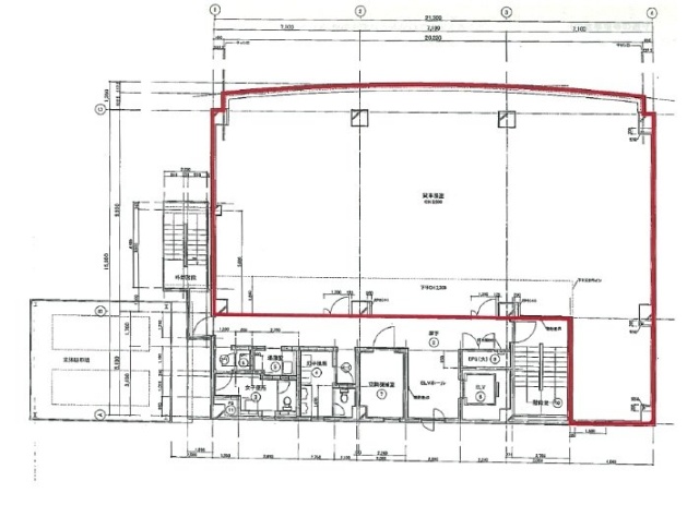 YK-11ビル4F 間取り図