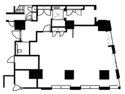四谷見附ビル1F 間取り図