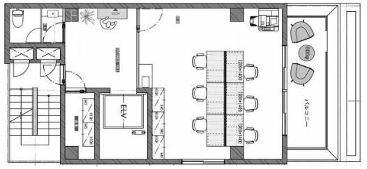 WORK BASE Nihonbashi9F 間取り図