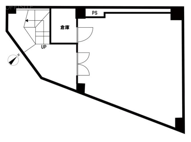 いちのビルB1F 間取り図